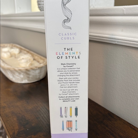 Conair Style Chemistry Lavender Curling Iron - Picture 3 of 5